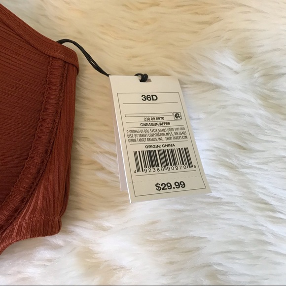 Shade & Shore NWT Halter Bikini Top 36D ! - Picture 5 of 9